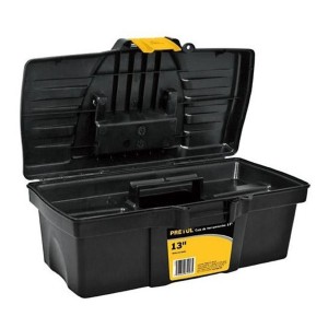 Caja Herramientas 13'' En Polipropileno - Pretul Negro