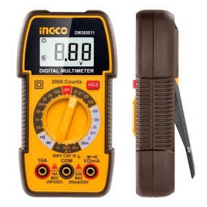 Tester Multímetro Digital 600v Ingco Dm360011