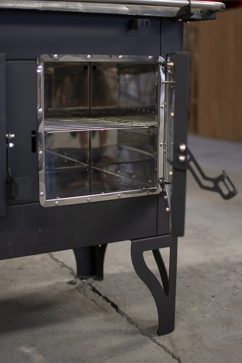 Calefactor Cocina A Leña Premium 110m2 Sefia Alicante - Imagen 2