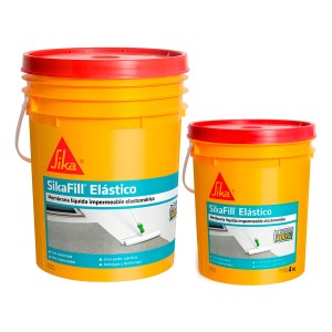 Sikafill Elástico Membrana Liquida Sika 20 + 4 Kgs. Terracota