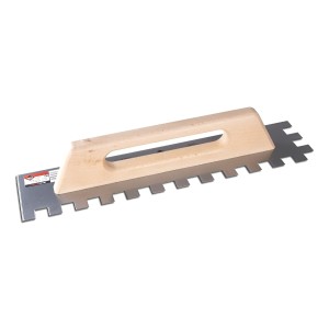 Llana Dentada Rubi 12x12 Porcelanatos 48cm Mango Madera Acero