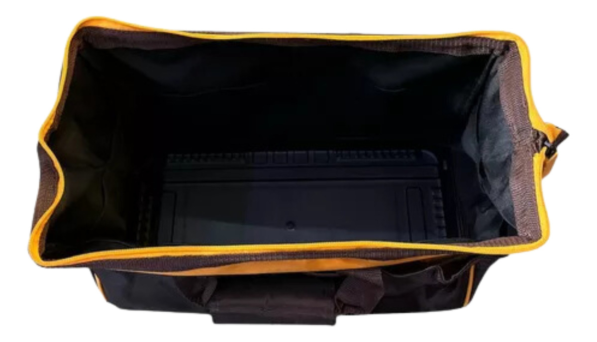 Bolso De Herramientas Ingco 16 Bolsillos 16 Htbg Color Negro - Imagen 2