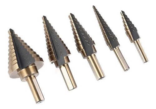 Mechas Conicas Broca Escalonada Equus X5 Gk4241 - Smf