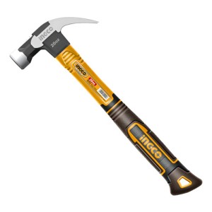 Martillo Ingco Carpintero Magnetico Mango Fv 560gr Hch81020