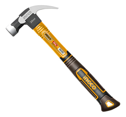 Martillo Ingco Carpintero Magnetico Mango Fv 560gr Hch81020
