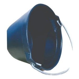 Balde De Obra Reforzado 10 Lts Varilla De 8 Mm - Hecho Aca!