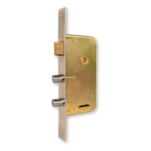 Cerradura Star 101 Hierro Zincado/5 Años De Color Plateado