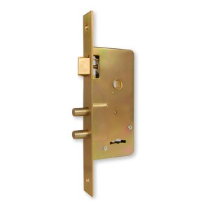Cerradura Unidireccional Star 210s Hierro Bicromatado Puerta Dorada Dorado