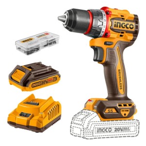 Destornillador Ingco Super Select Cdli20051 20v Amarillo