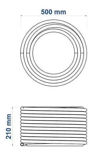 Rollo Manguera Riego Reforzada 3/4 Jardin 50mts Tramontina - Imagen 5