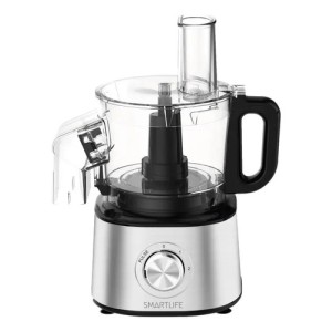 Multiprocesadora Smartlife 2 Velocidades Plateado