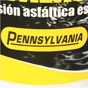 Membrana Líquida Exterior Pennsylvania Asfalkote Para Techos Color Negro Acabado Mate 20l