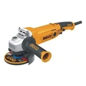 Ff Amoladora Angular Velocidad Variable 4 1/2  Ingco 1010w Indus Amarillo