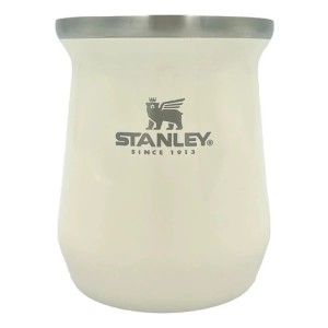 Mate Stanley Acero Inoxidable 11x10cm Cream Gloss Lisa