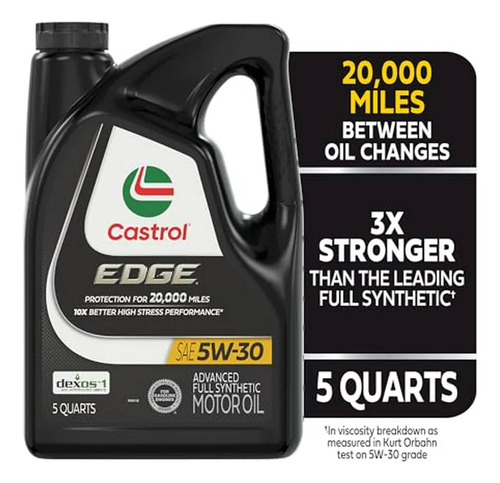 Aceite Para Motor Castrol Sintético 5w-30 1u De 4.73l - Imagen 3