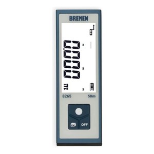 Medidor Laser Distancia Bremen 50 Mts Recargable 8265 Dgm