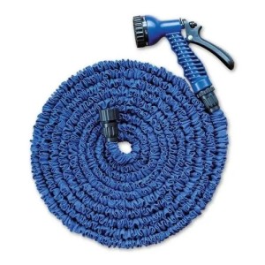 Manguera Retractil Expandible Hasta 30mts 100ft Con Puntero
