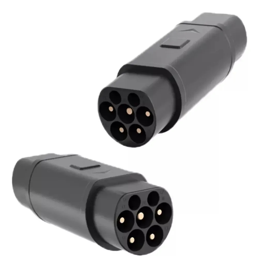 Adaptador Cargador Para Auto Electrico 22kw T2/gbt Ev