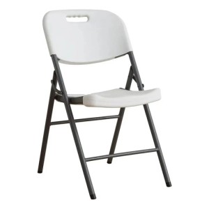 Silla Plegable Blanca Genérica Hogar Y Jardín 300167