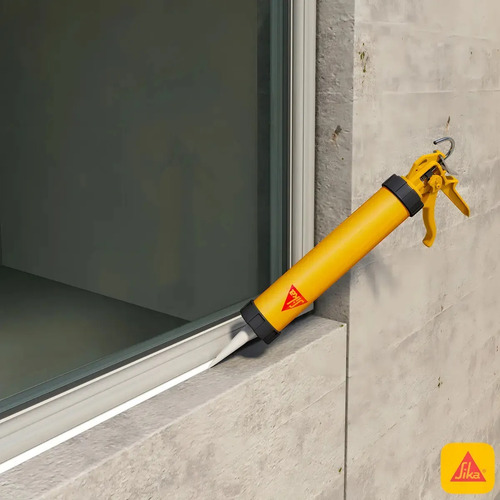 Sellador Adhesivo Multiuso Sika Sikaflex-221 300ml Color Blanco - Imagen 5
