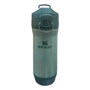 Yerbera Stanley De Acero Inoxidable Con Despolvillador - Ver Plateado