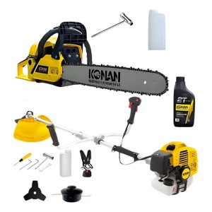 Desmalezadora 52cc + Motosierra 52cc Combo Explosion Konan