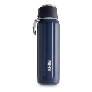 Termo De Acero Inoxidable Bremen 24hs 600ml Cod. 7167 Color Azul
