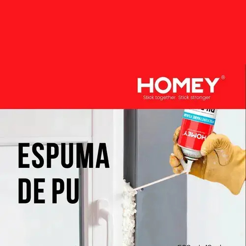 Espuma Poliuretano Expandido 750ml Pack 12u Fell Apta Madera Metal - Imagen 4