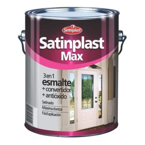 Esmalte Convertidor Satinado 3 En 1 Satinplast 1 Lt Colores!