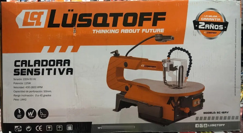 Sierra Caladora De Banco 125w 1600rpm Lusqtoff Sc-16av - Imagen 6