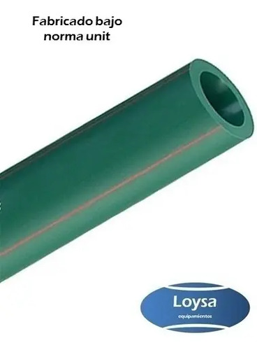 Caño Dmc Termofusion Aprobado 20mm 4 Mt Pn20 Agua Fría/calie - Imagen 3