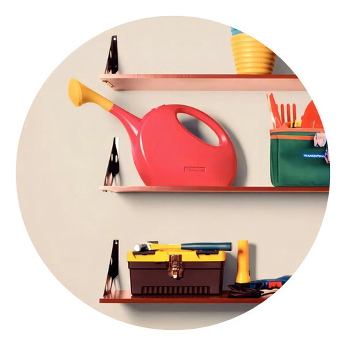 Regadera Tramontina De Plástico Rosa Para Jardín, 7 L Rosa/amarillo - Imagen 2