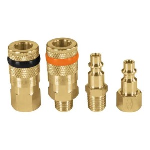 Kit De Coples Y Conectores Rapidos De Laton Para Compresor