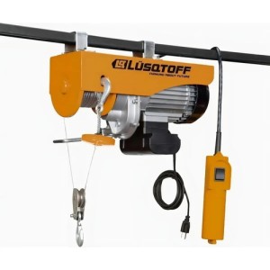 Malacate Aparejo Eléctrico 250/500 Kg 13 Mts Lusqtoff