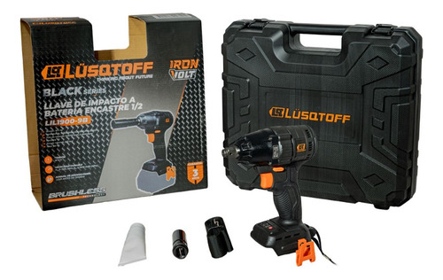 Llave Impacto De 1/2 Sin Bateria Brushless Inalambrico Color Negro Frecuencia 50hz - Imagen 3