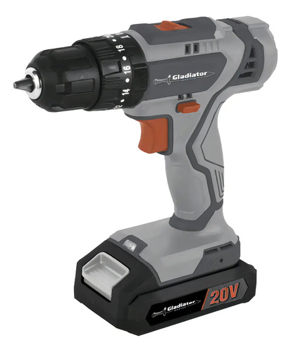 Taladro Atornillador 20v Gladiator Tpg613/20c1