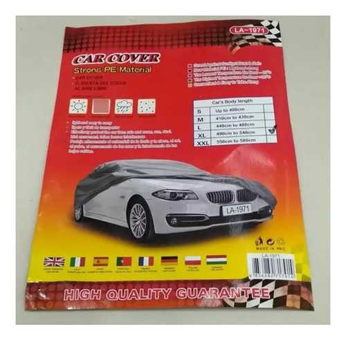 Cubreauto Lona Tela Avion Talle L - Imagen 2