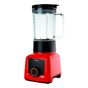 Licuadora Rotel 72774 1000w 2.3l Vaso Vidrio 4 Velocidades Roja Rojo