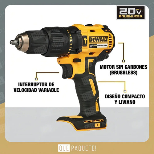 DeWalt 20V MAX* Li-ION DCD7781D2-B2 Maletín de transporte - Imagen 7