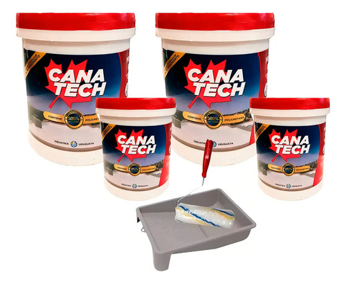 Pennsylvania Canatech con Poliuretano Impermeabilizante/Membrana poliuretanica