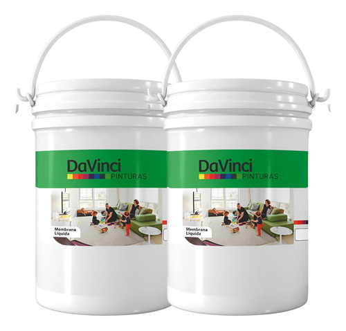 Membrana Líquida Da Vinci Techos Y Paredes 20+20kg + Blanco