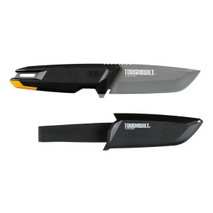 Navaja Con Funda Toughbuilt Multiusos Trabajo De Taller Color Negro