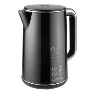 Jarra Eléctrica Digital Smartlife Negro