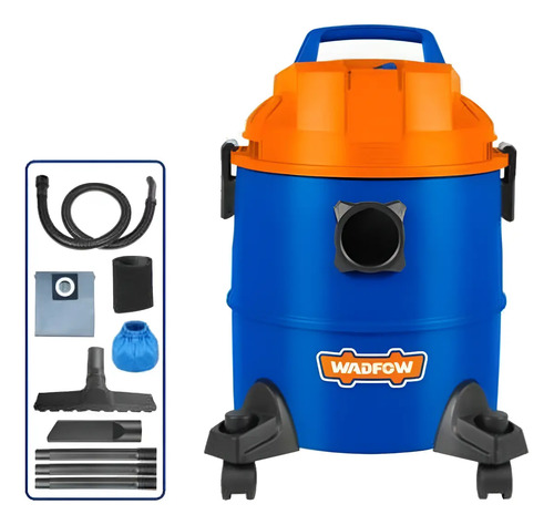 Aspiradora 20lt Tacho Plastico Seco Humedo Wadfow Wvr2a20