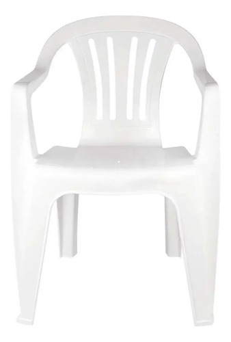 Set De 6 Sillones De Plástico Bela Vista Mor Color White - Imagen 3