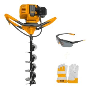 Kit Pocera Hoyadora Nafta 52cc Ingco Gea55221 + Regalos Tyt