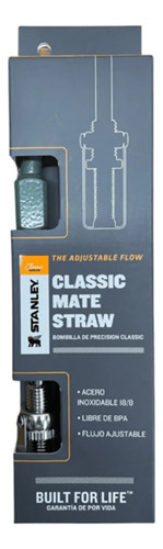 Bombilla Mate Spring Resorte Stanley Ac Inox Flujo Ajustable Color Spring Green - Imagen 5