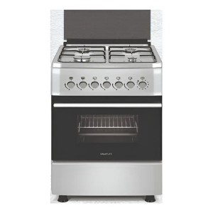 Cocina Combinada Smartlife Sl-ks5055c Grill Timer Encendido Color Gris