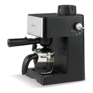 Cafetera Portátil Smartlife Expresso Sl-cm4648 Automática Negra Y Plateada Expreso Negro/plateado