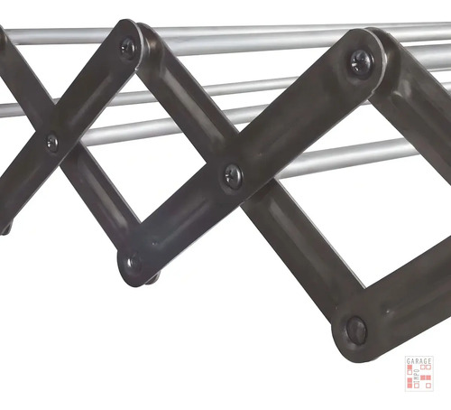 Tendedero Mor 6038 Pared Gris 42x120 Cm Plegable - Imagen 5